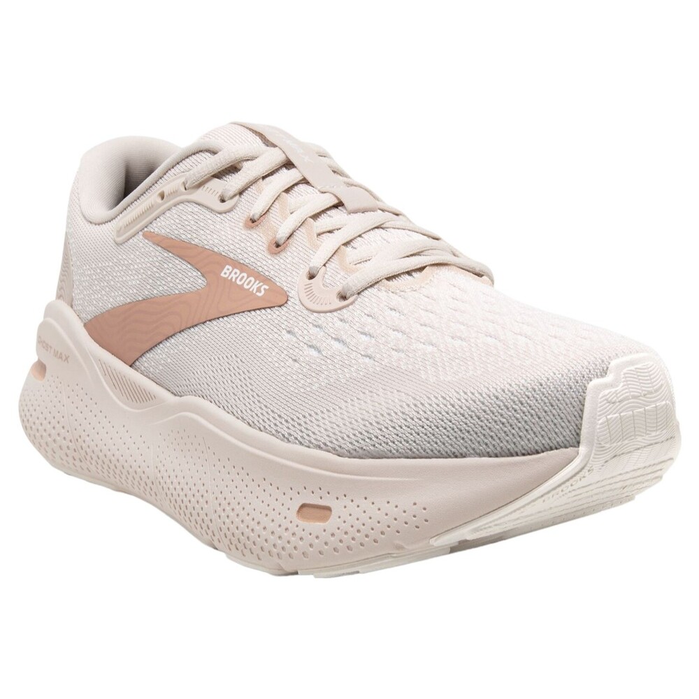 Brooks Running Women’s Ghost Max Sneakers Crystal Gray White Tuscany NEW 8.5 - Picture 3 of 7